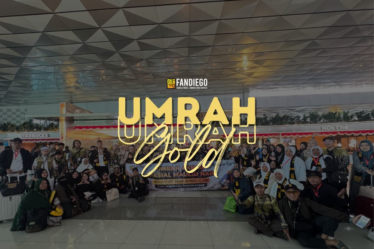 PAKET UMRAH GOLD 9 HARI BY SAUDIA AIRLINES